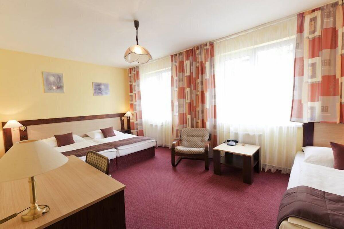 Desk, free cribs/infant beds, rollaway beds, free WiFi