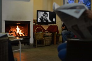 Sala de estar en el lobby