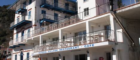 Façade de l’hébergement