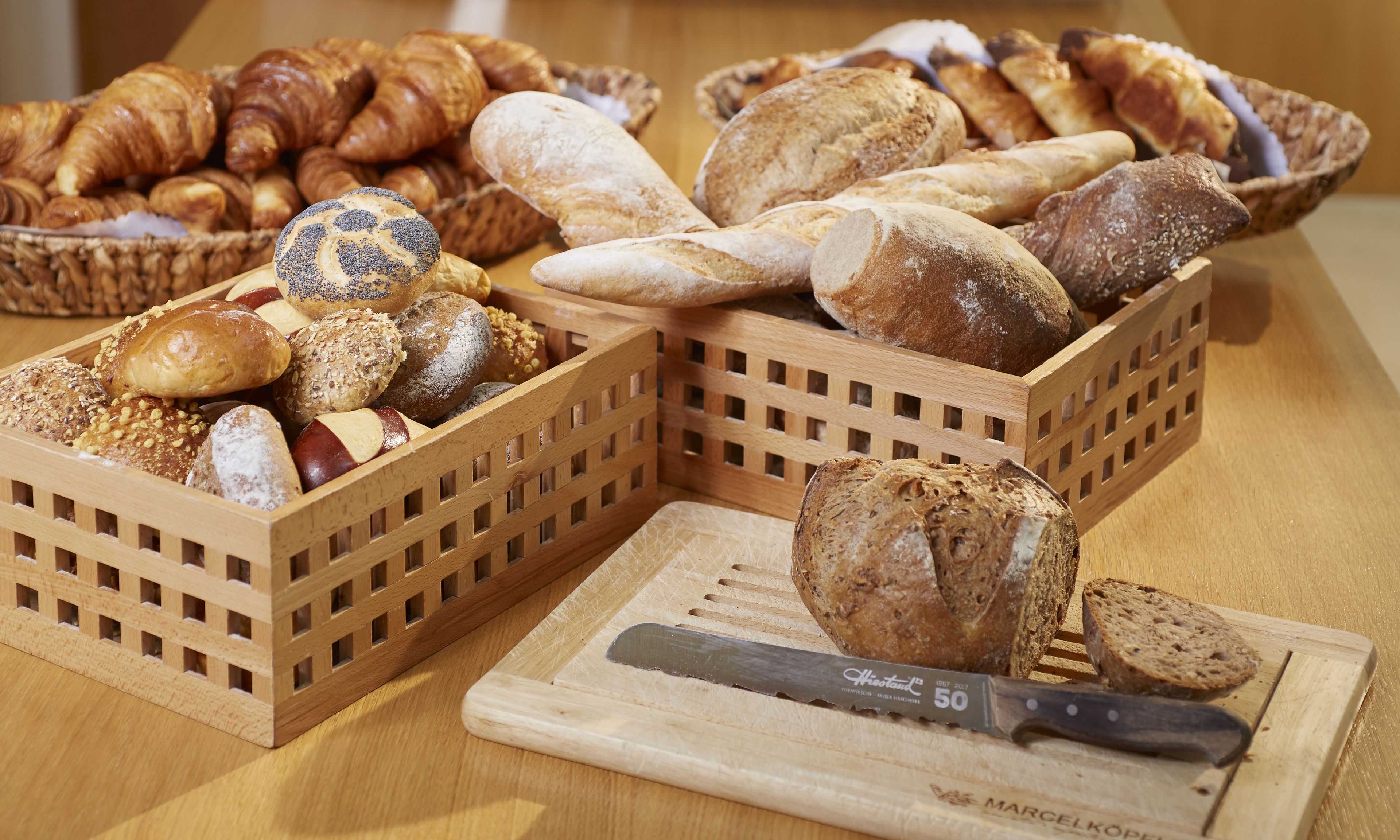 daily buffet breakfast (chf 25 per person)