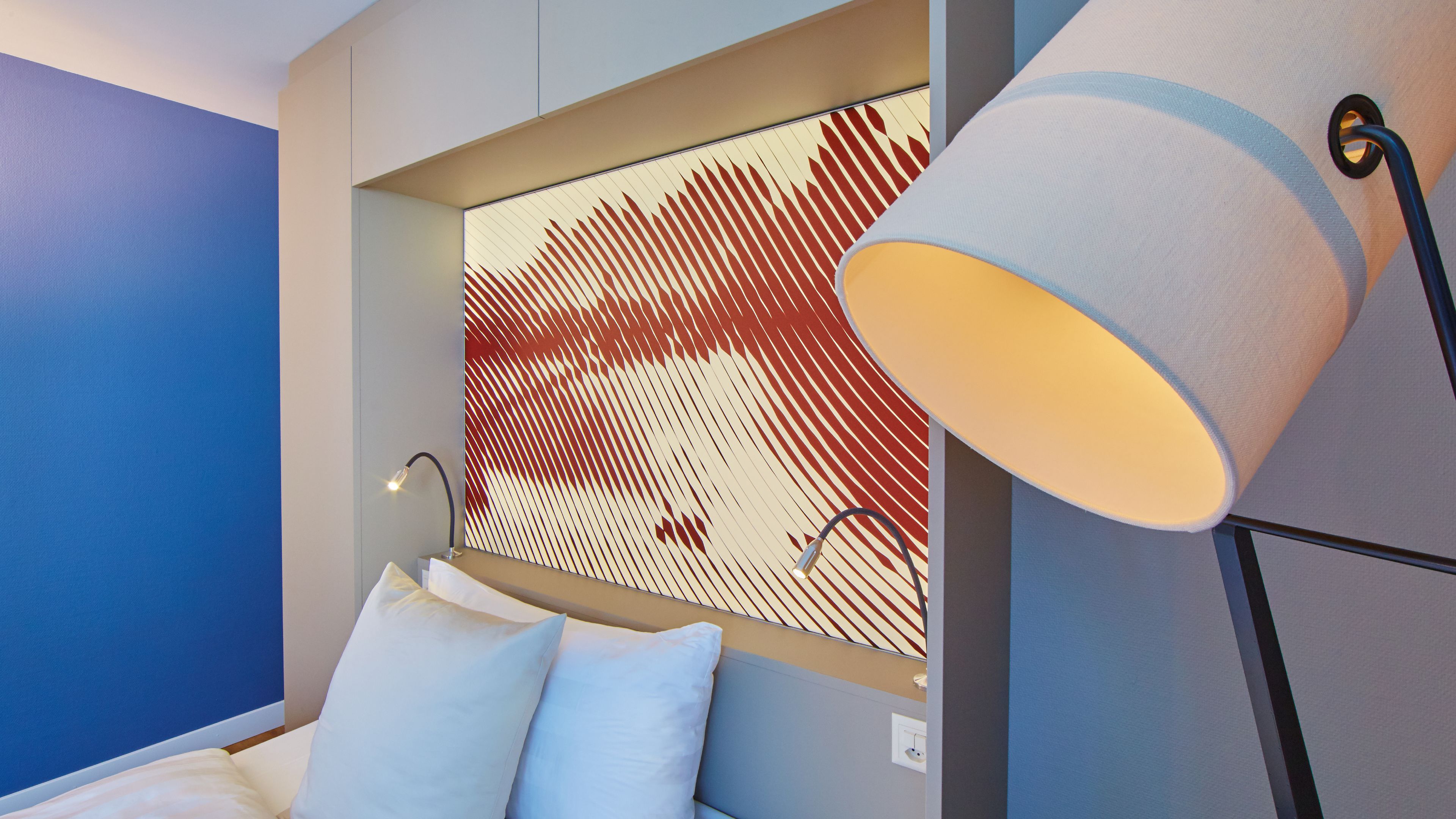 premium bedding, down duvets, free minibar, in-room safe