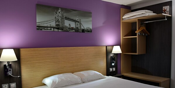 Classic Double Room - Hotel Restaurant Bleu France (Eragny)