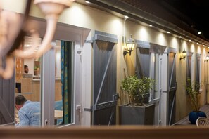 Façade de l’hébergement