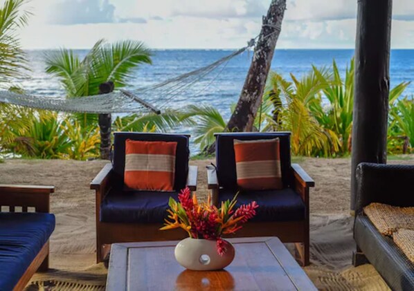 Sala de estar en el lobby