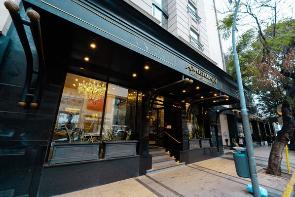 Entrée de l’hébergement