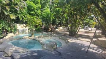 Outdoor pool, open 7 AM to 10 PM, sun loungers