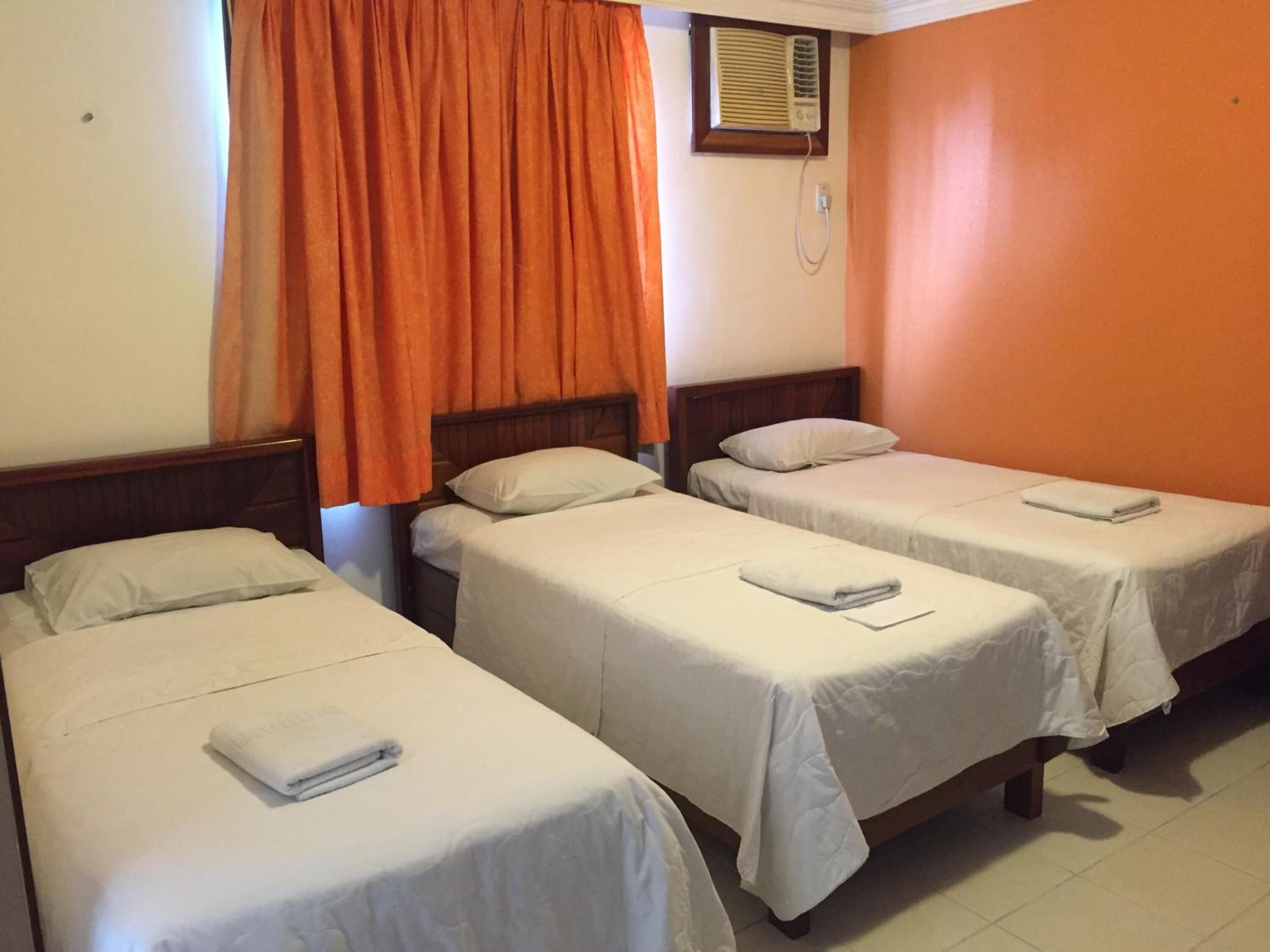 blackout curtains, iron/ironing board, free wifi