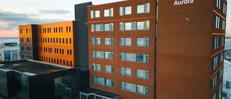 Fachada de la propiedad