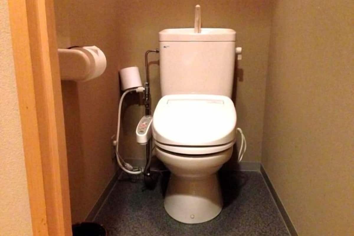 Free toiletries, hair dryer, bathrobes, electronic bidet
