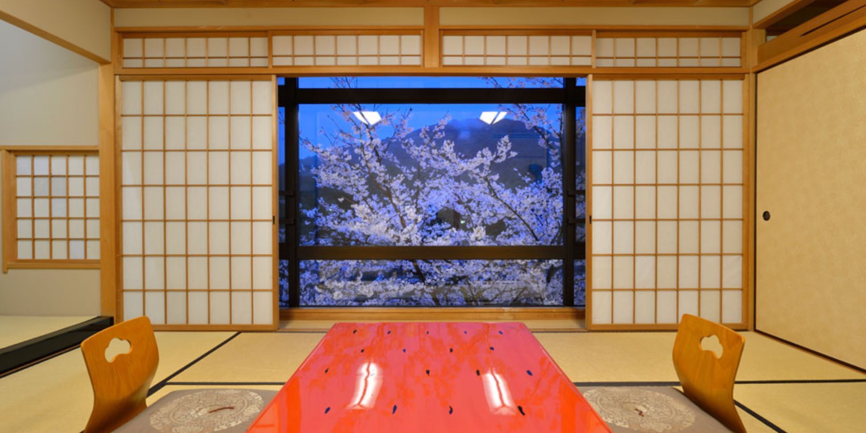 Camera Basic, vista fiume (Japanese Style, 12 tatami mats) | Biancheria da letto di alta qualità, copriletto in piuma
