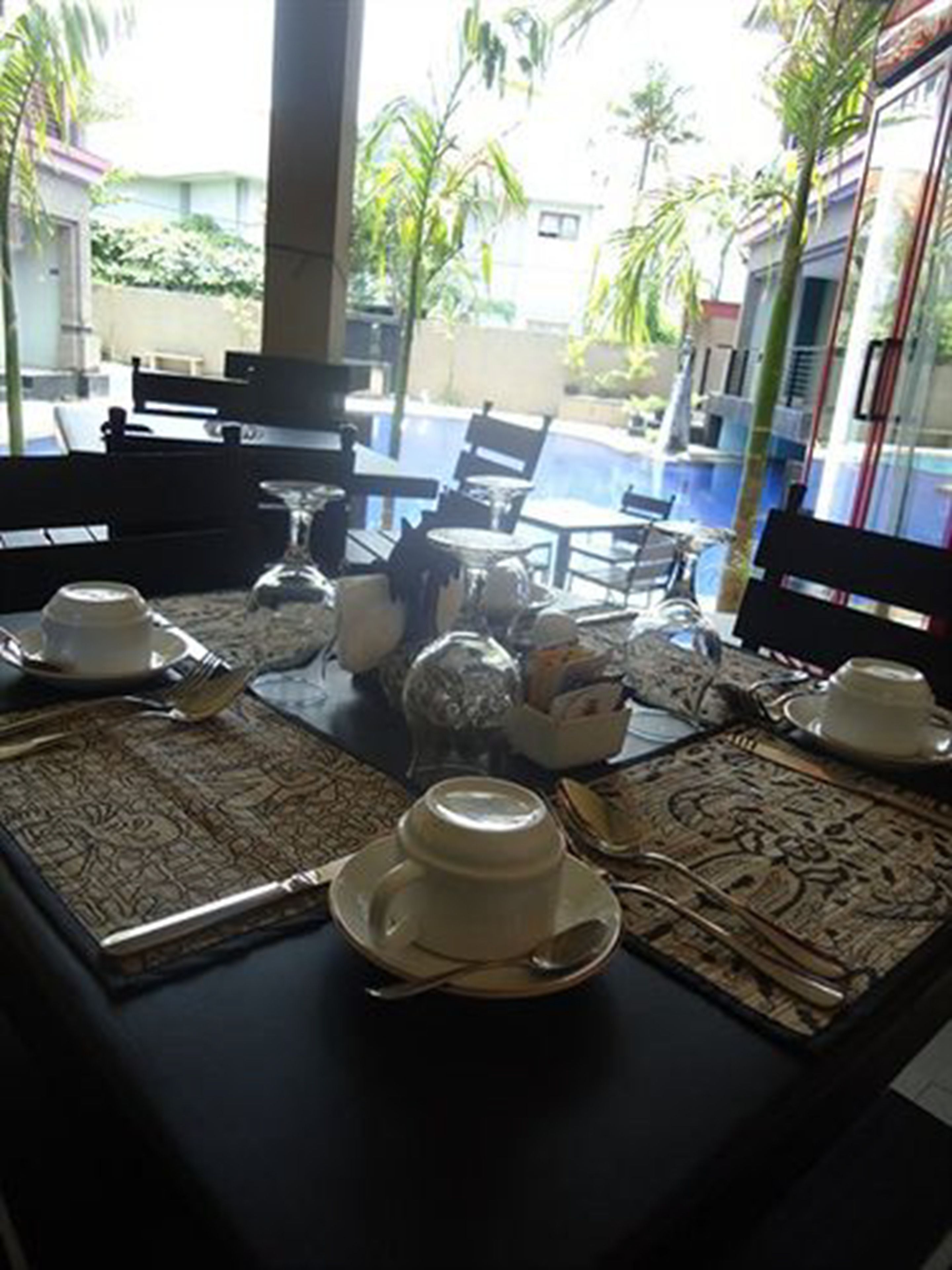 indonesian cuisine, pool views