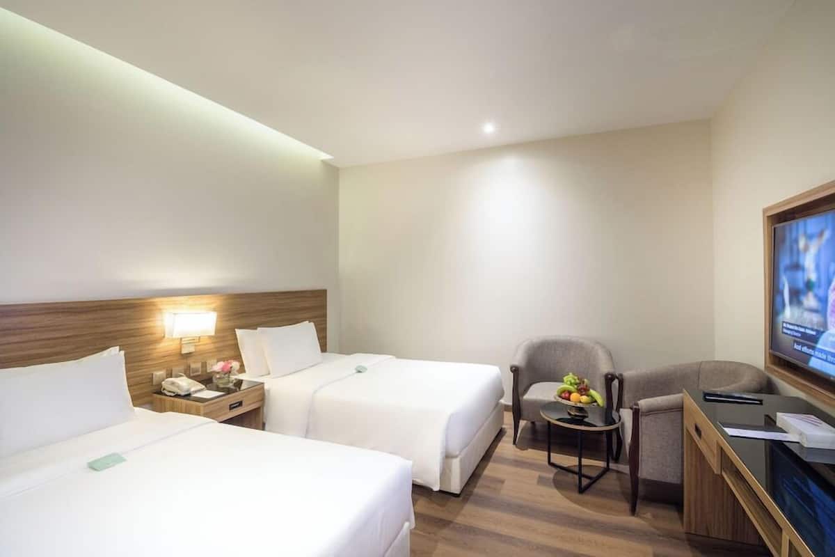 In-room safe, soundproofing, iron/ironing board (on request)