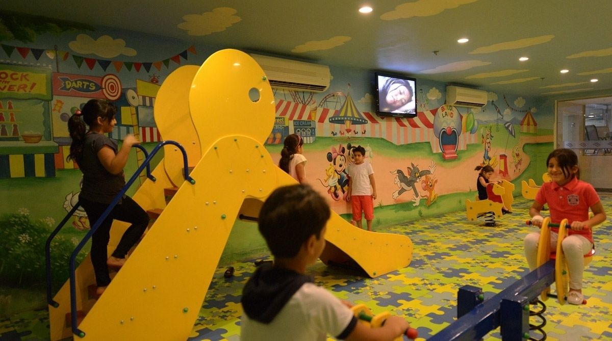children’s play area – indoor
