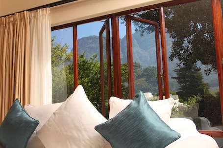 Mountain View Room | View from room. Riversong Guest House