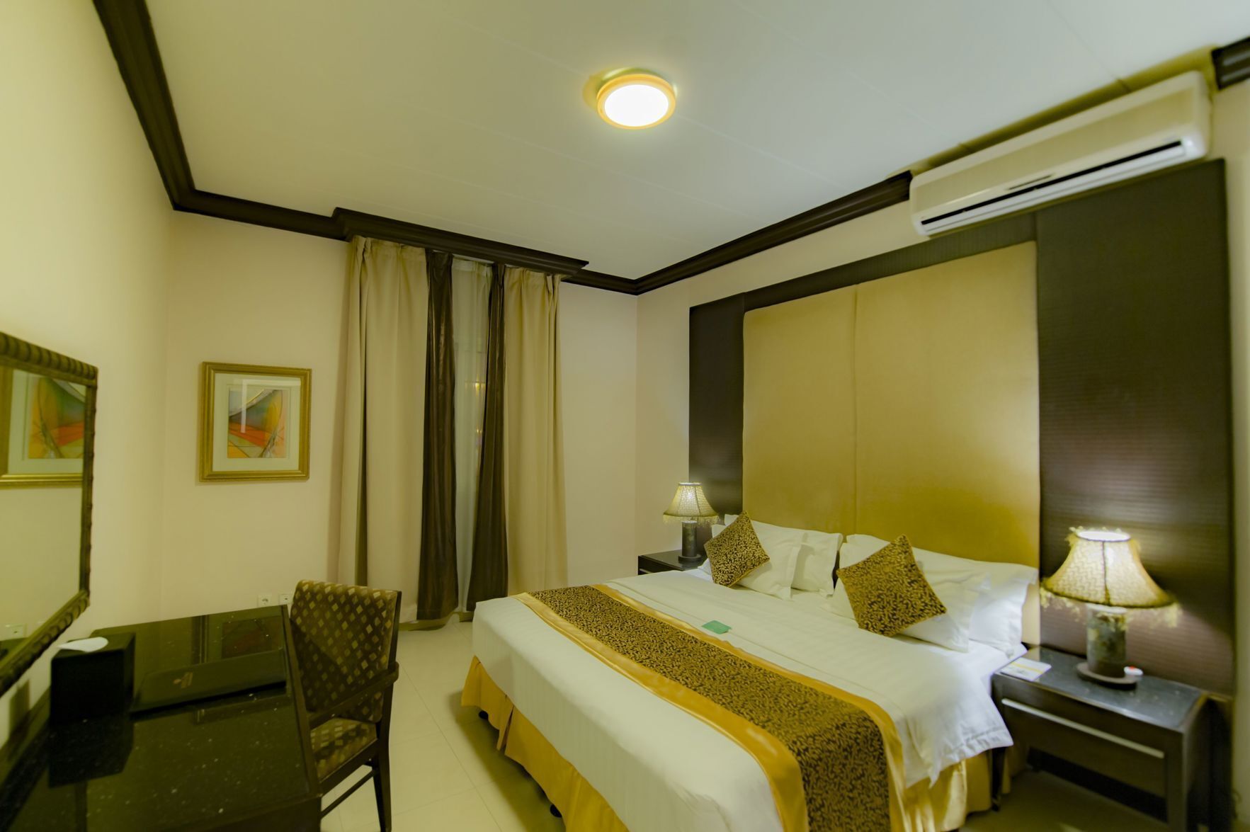 Minibar, in-room safe, rollaway beds, free WiFi