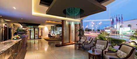 Sitzecke in der Lobby