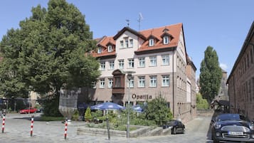 Fassade der Unterkunft