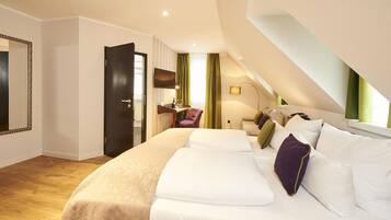 Premium bedding, minibar, in-room safe, individually decorated