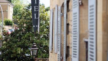 Fassade der Unterkunft