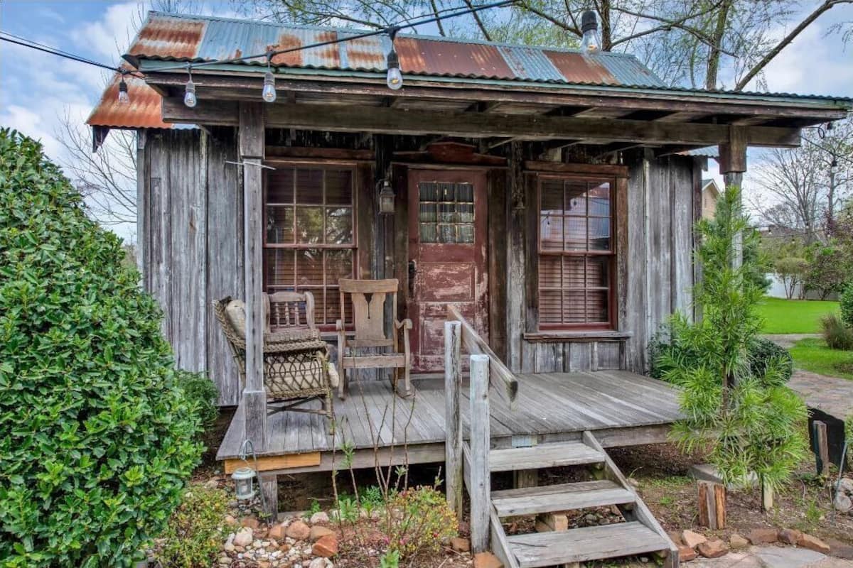 Standard-Ferienhaus, mit Bad (Rustic Oaks) | Aussenbereich