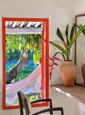Exclusive-Ferienhütte | Ausblick vom Zimmer
