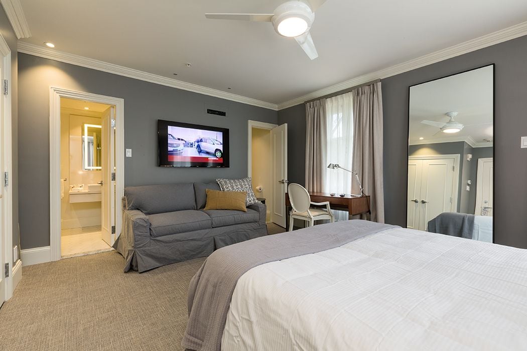 superior room, 1 queen bed, river view (tourelles) | pillow-top beds, in-room safe, desk, blackout curtains