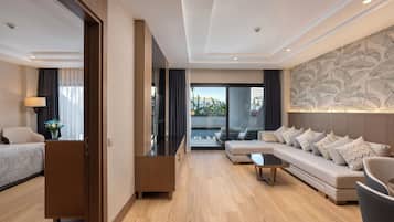 Family Swim Up Suite | Kostenlose Minibar, Zimmersafe, kostenlose Babybetten