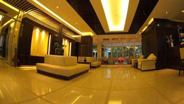 Sala de estar en el lobby