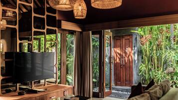 Grand One Bedroom Villa with Private Pool | Ausblick vom Zimmer