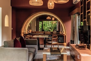 Grand One Bedroom Villa with Private Pool | Private kitchenette | Mini-fridge, microwave, dishwasher, electric kettle - Seminyak Sanctuary Villa by Ini Vie Hospitality (Legian)