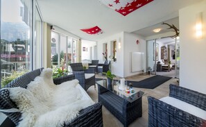 Sala de estar en el lobby