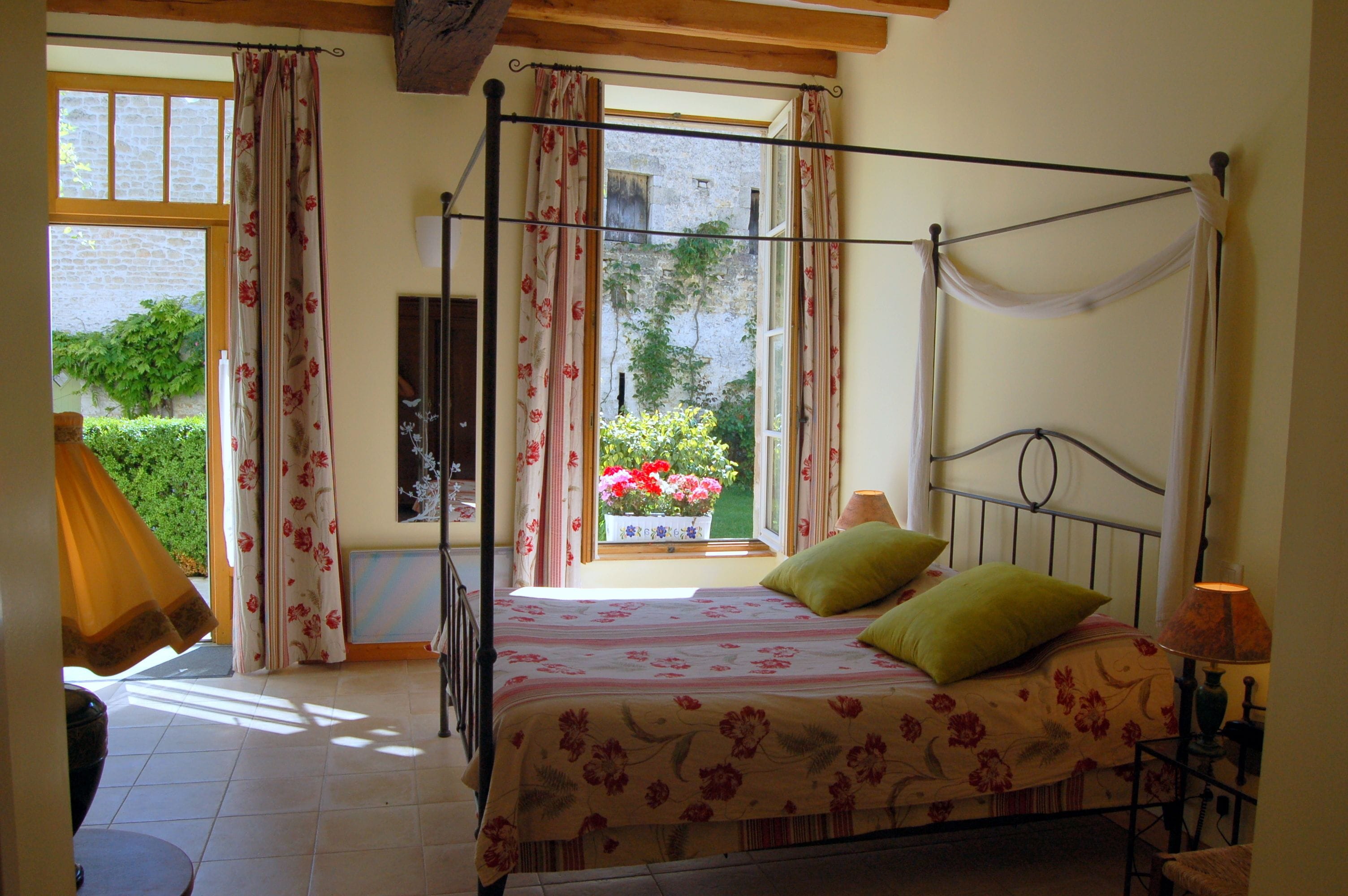 premium bedding, individually decorated, individually furnished, desk