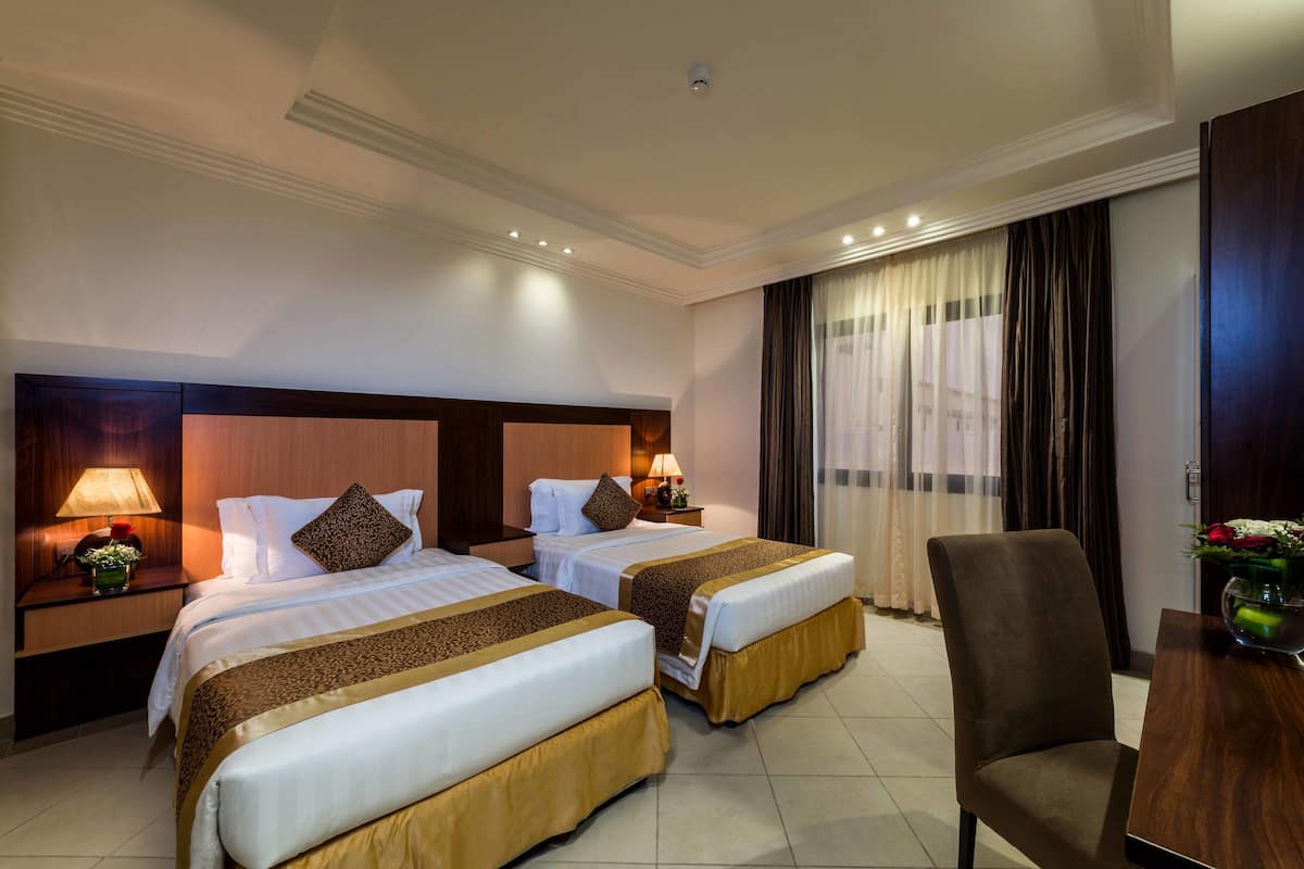 1 slaapkamer, een minibar, een kluis op de kamer, geluiddichte muren