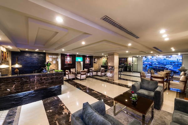 Lobby sitting area