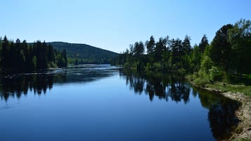 Vue depuis l’hébergement