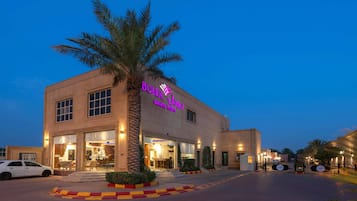 Front of property - evening/night