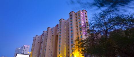 Façade de lâhĂ©bergement