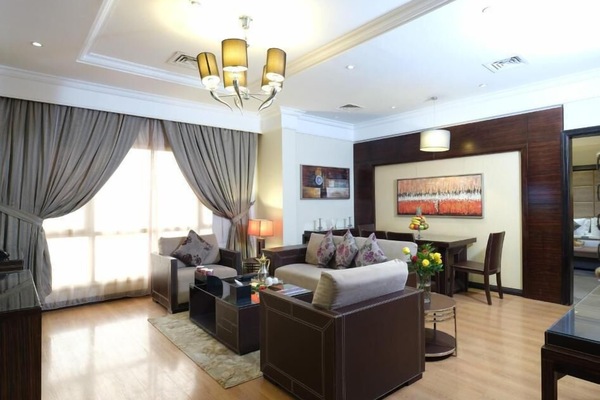 Royal Suite, 3 Bedrooms | Living area | LCD TV
