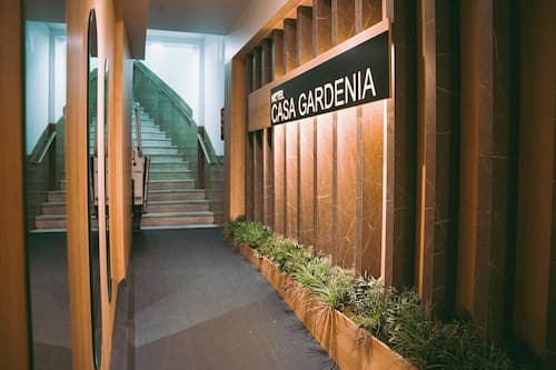 Interior entrance