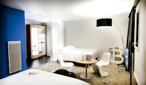 Family Room, Multiple Beds | Desk, blackout drapes, soundproofing, iron/ironing board