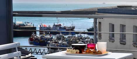 Desk, blackout drapes, soundproofing, iron/ironing board