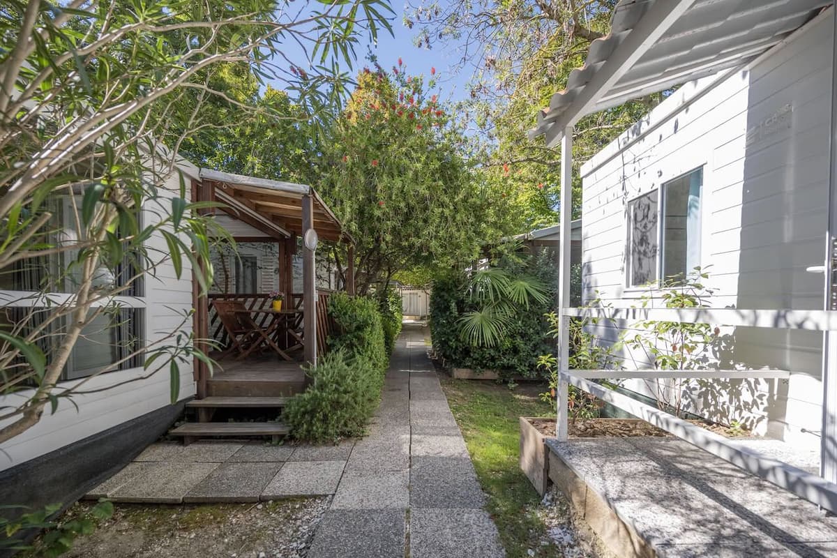 Trailer premium, 2 quartos | Terraço/pátio