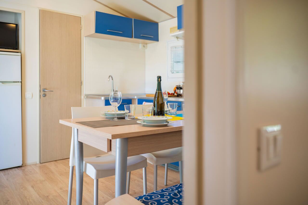 Casa mobile Easy, 3 camere da letto | Verdunkelungsvorhänge, kostenloses WLAN, Bettwäsche