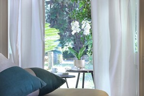 Uitzicht vanuit de kamer