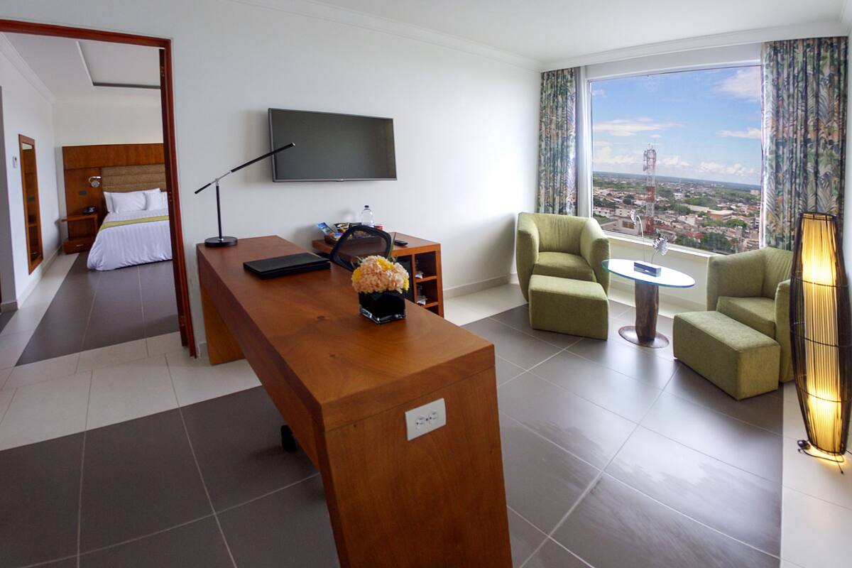 junior suite (single) | premium bedding, minibar, in-room safe, desk