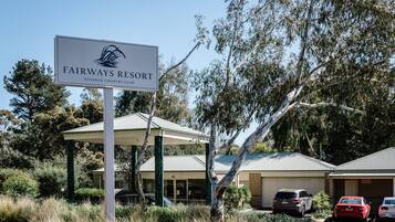 Vue depuis lâhĂ©bergement