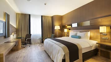 1 phòng ngủ, minibar, két bảo mật tại phòng, bàn