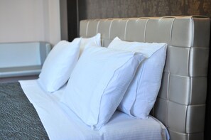 Superior Double Room, Mountain View | Minibar, in-room safe, desk, laptop workspace - MonarC Hotel (Tirana)