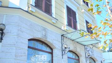 Façade de l’hébergement