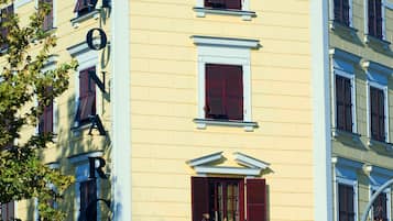 Façade de l’hébergement